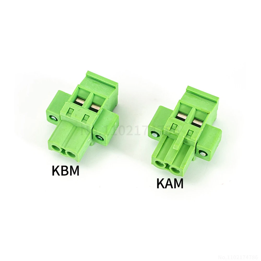 (1 pcs) KF 2EDGKAM 2EDGKBM – 5.08 mm vertical 90° side-entry plug-in terminal block with lug-type plug flange 15EDGKBM/KAM 5.08