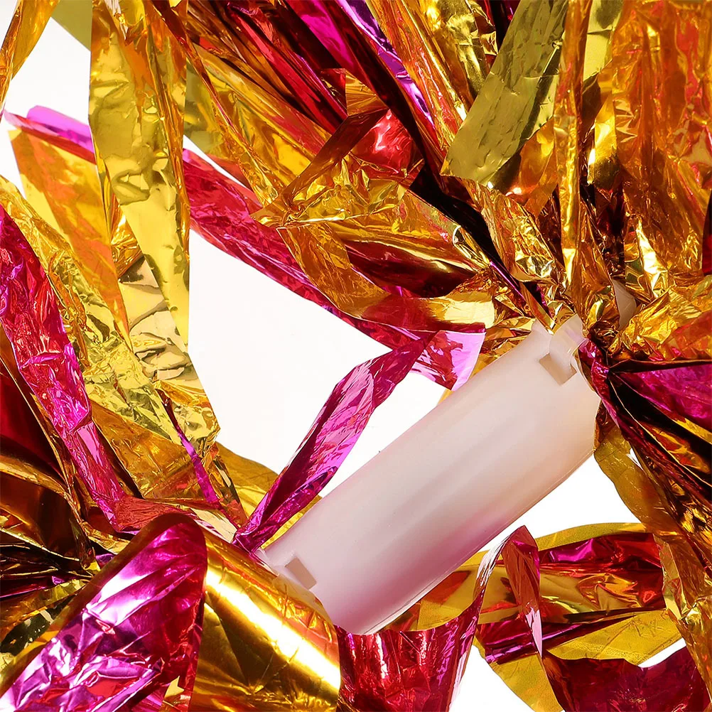 

2Pcs Delicate Cheering Pompoms Visual Tactile Stimulation for Team Spirit Dancing Outfits Outdoor Use Cheering Pompom