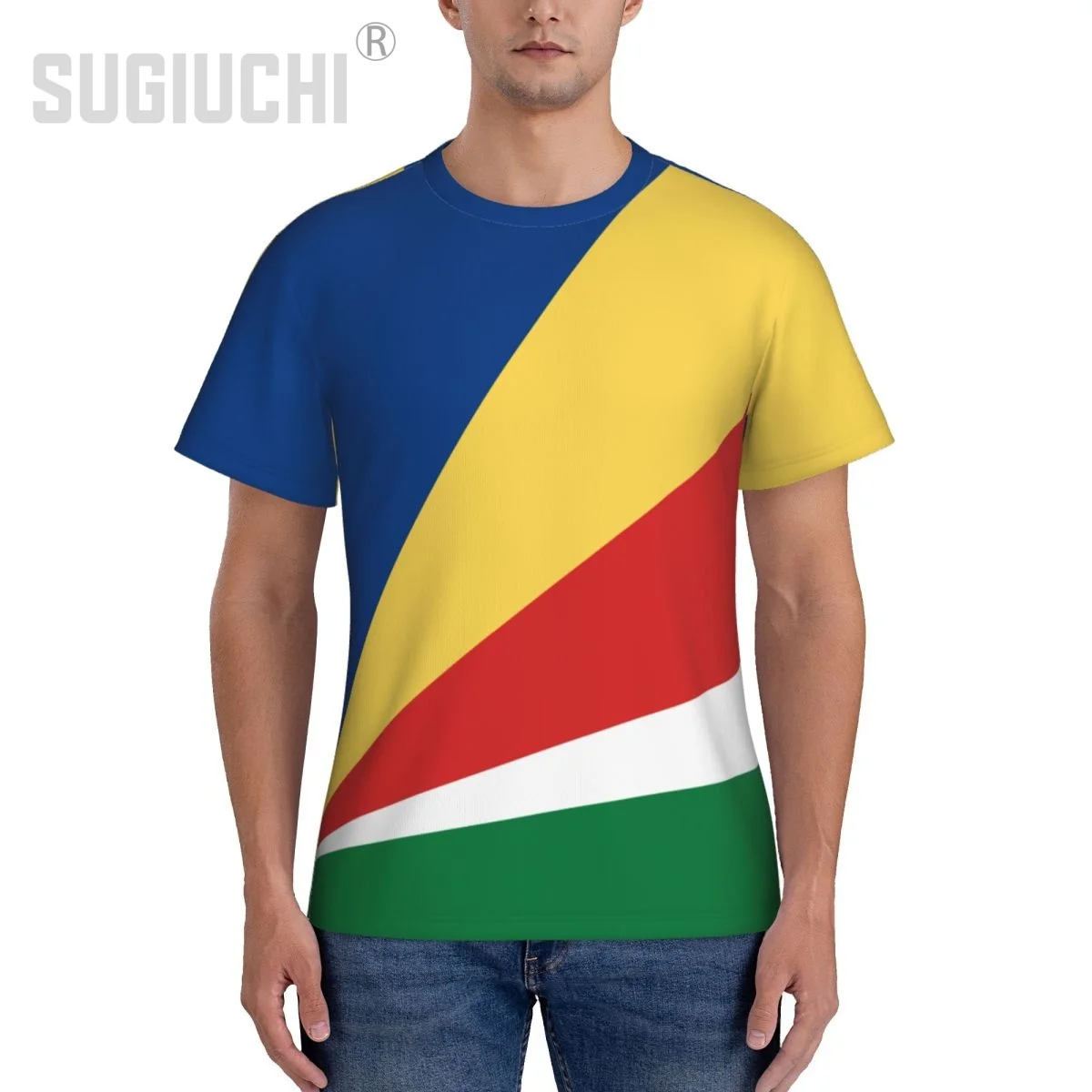 Tight Sports T-shirt Seychelles Flag Seychellese 3D For Men Women Tees jersey Clothes Soccer Football Fans Patriotic T shirt