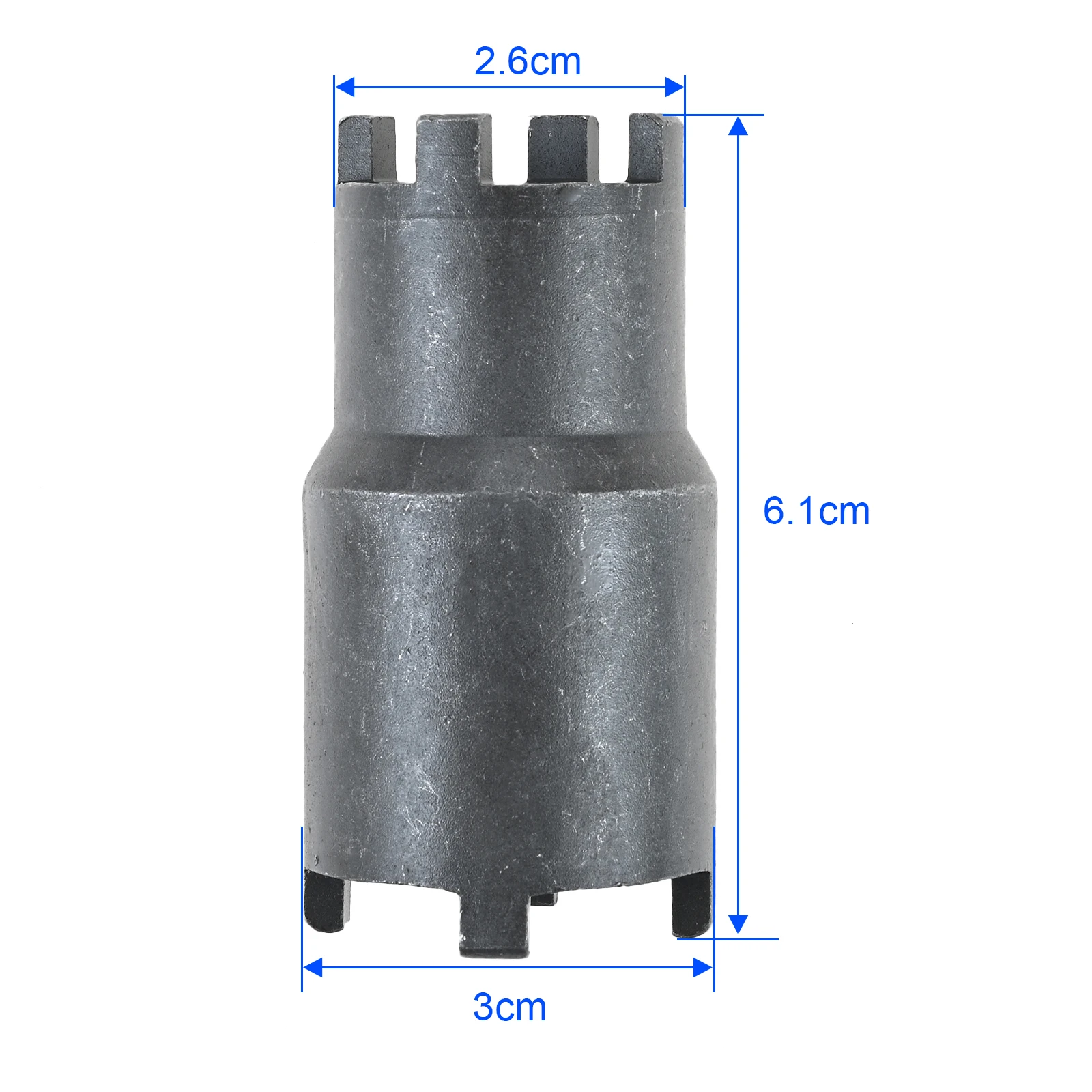 

Metal Motorcycle Double-Headed Clutch Hub Lock Nut Spanner Socket Wrench Repair Removal Tools 20/24mm Universal for Honda