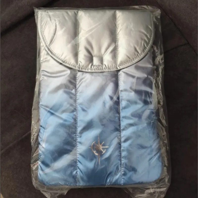 Ins Gradient Laptop Sleeve Tablet Case Macbook Air Pro 13 14 Inch Ipad 12.9 Case Shockproof Waterproof Carrying Computer Bag New