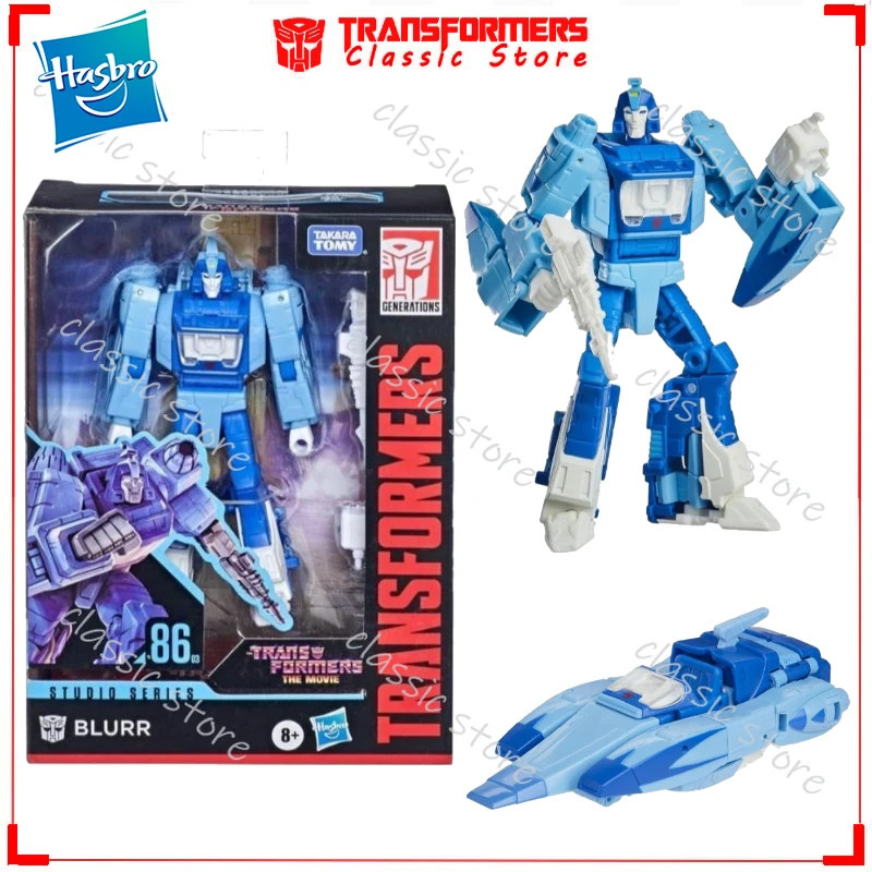 

In Stock Classic Transformers Toys Studio Series Deluxe Class 12CM SS-86-03 Blurr Cybertron Autobots Action Figures Collectible