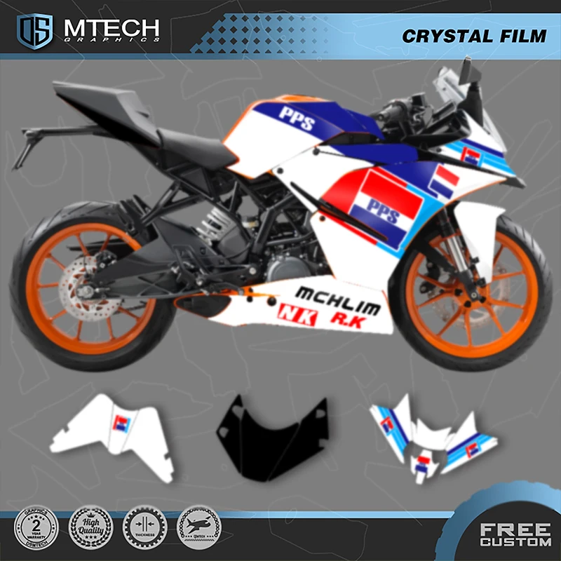 

DSMTECH Motorcycle Graphics For KTM RC250 390 2014 2015 2016 Decals Stickers Kits 001