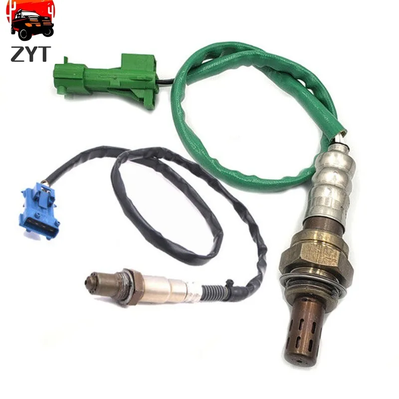 New 2PCS Oxygen Sensor 96368765 9657632980 For PEUGEOT 1007 106 206 207 306 307 406 407 607 BIPPER PARTNER 1.1 1.4 1.6 i 16V