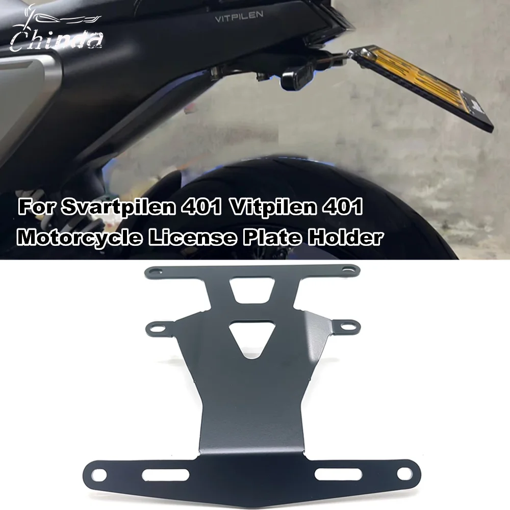 

License Plate Holder For Husqvarna Svartpilen 401 Vitpilen 401 2019-2024 Motorcycle Tail Tidy Fender Eliminator