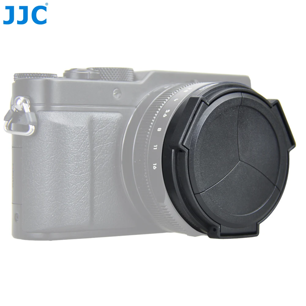 JJC غطاء عدسة السيارات يحل محل باناسونيك DMW-LFAC1 ل Leica D-LUX 8 7 D-LUX (Typ 109) باناسونيك لوميكس DMC-LX100II LX100 غطاء للعدسات #4