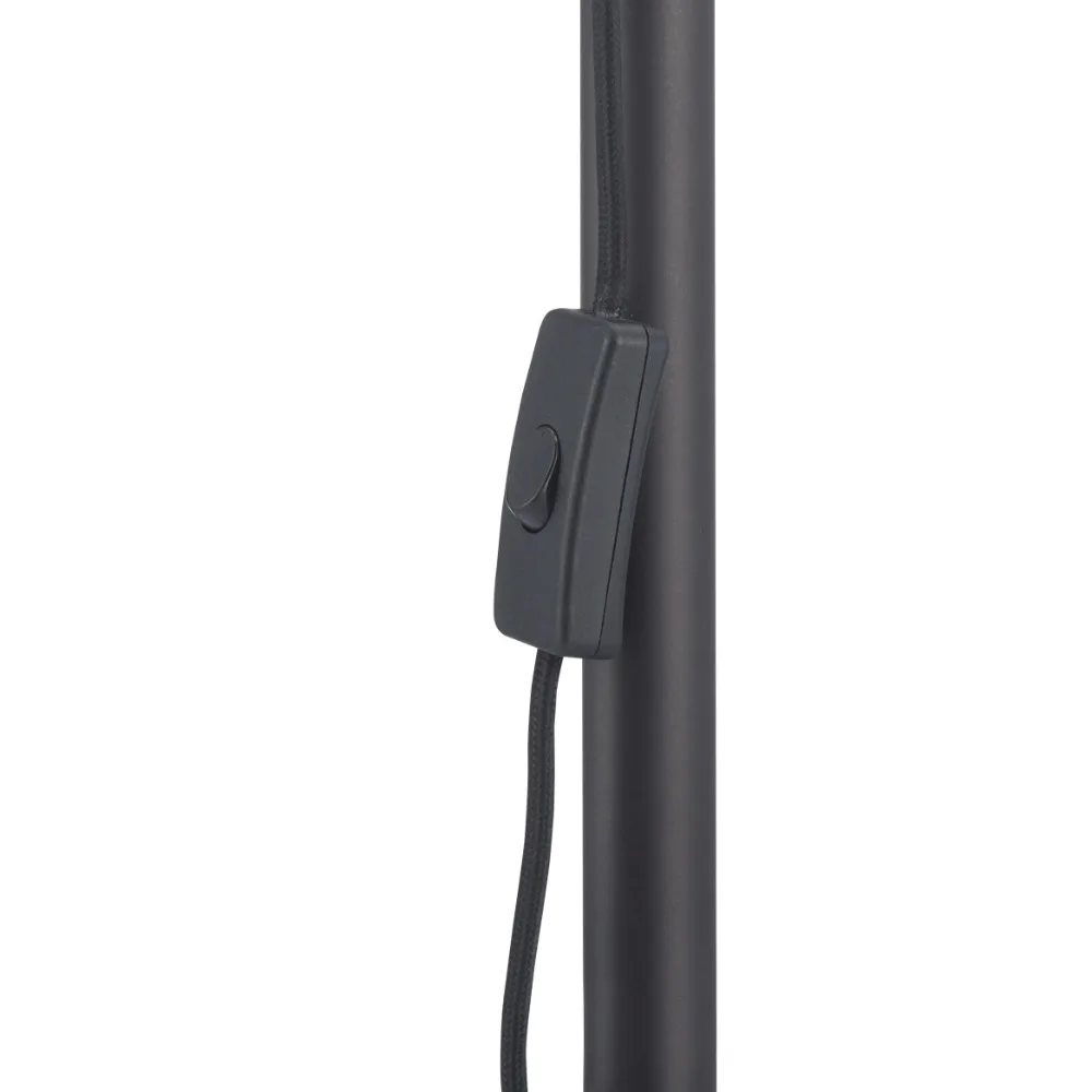 68.3인치 대형 아치형 플로어 램프 (거실 독서 코너 조명, 홈 데코, LED 전구 포함, 높이 조절 가능)