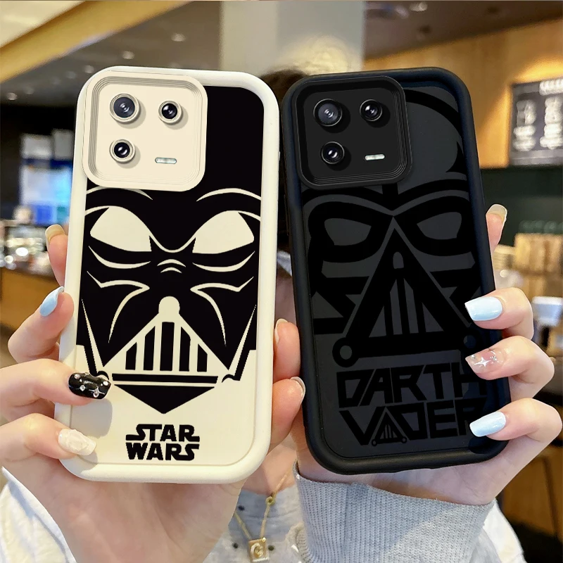 Cool S-Stars W-Wars Darth Vader Case For XiaoMi 15 Pro Case 14 13 12 11T Pro 13 12 11 Lite Poco F6 F5 X5 X3 Pro Shockproof Cover