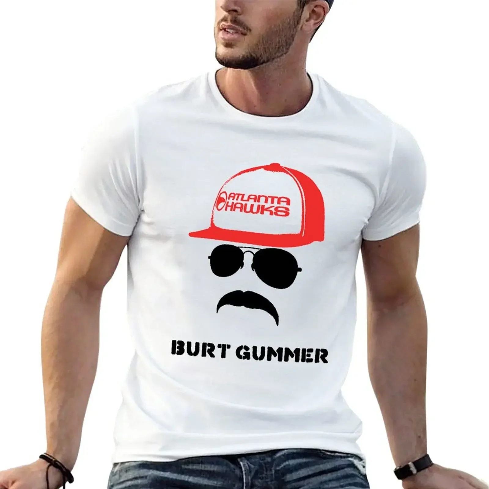 TREMORS - Burt Gummer shrieker island T-Shirt tees Blouse plus sizes Short sleeve tee mens graphic t-shirts pack tee shirt homme