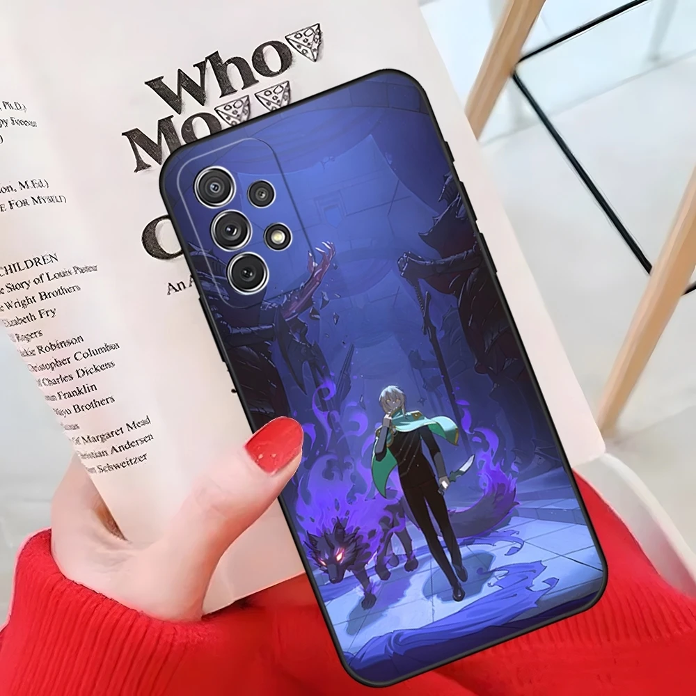 MINISO-The Beginning After The End Phone Case For Samsung Galaxy A50 A53 A55 A54 A34 A33 A32 A24 FE S25 S24 S23 S22 Back Cover