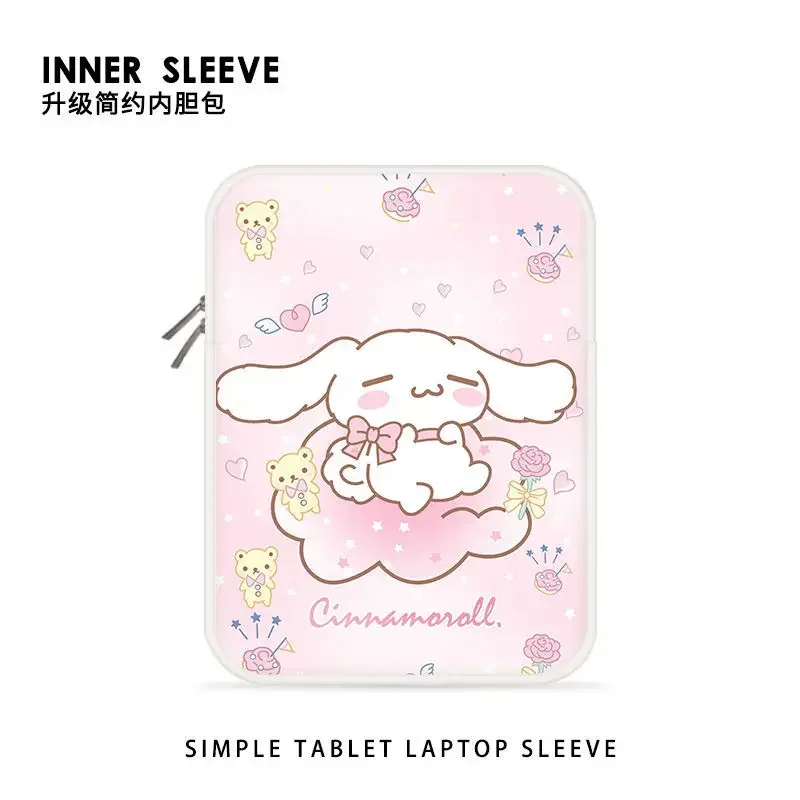 Sanrio cute cinnamon roll Stitch protective cover suitable for ipad tablet bag shockproof waterproof inner liner Christmas gift