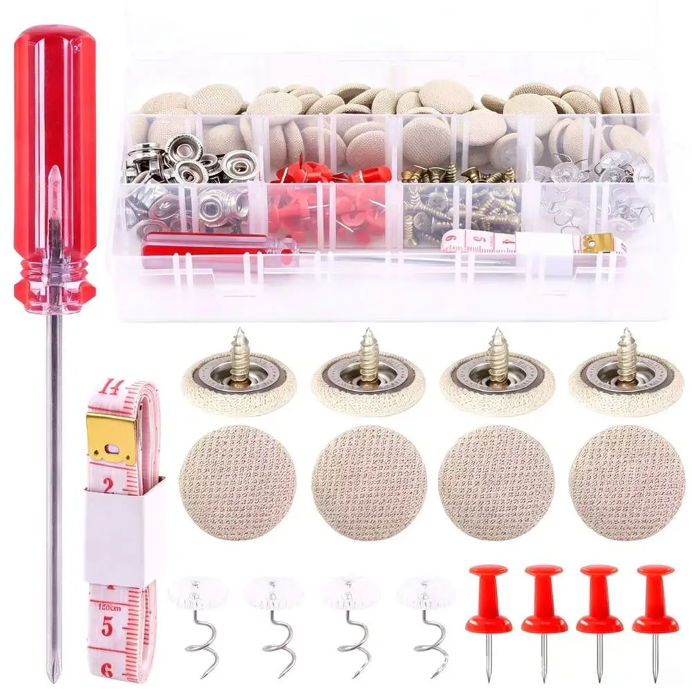 Car Roof Liner Sagging Repair Kit Universal Auto Ceiling Fabric Fasteners Interior Restoration Tool Hardware