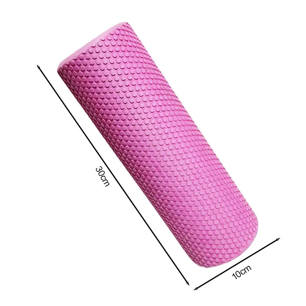 EVA-Schaumstoff Yoga-Rolle 30cm Tragbarer Pilates-Fitness-Zylinder für Bein-, Arm- und Rücken-Muskelmassage Heim-Fitness-Übungsrolle – Detail 18