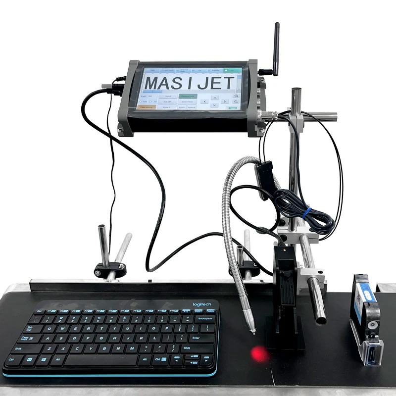

Высокоскоростной термоструйный принтер TIJ длиной 600 точек на дюйм для карточек и микроэтикеток, используемый для кодирования штрих-кодов на гибких и яичных материалов