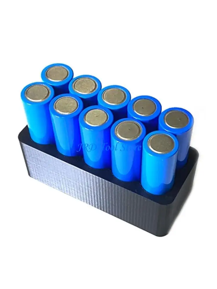 A2UD ABS Plastic 18650 Battery Organizers Fixture For Efficient Stable Welding 3 4 6 10 Hole Configurations Clamp Holder Set