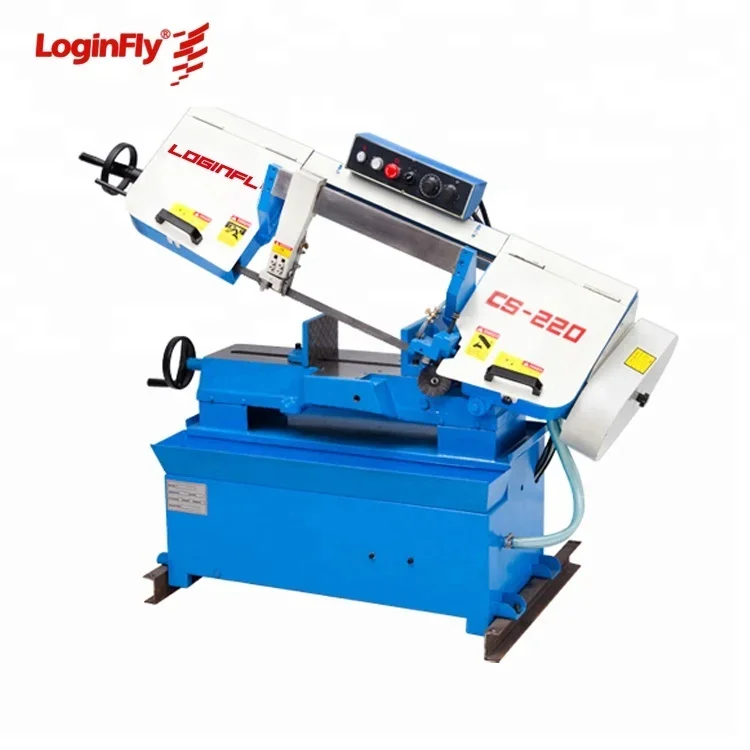 Cold Saw Cutting Machine Bandsaw Metal Cutting CNC Machine with Capacity 220mm New Product 2024 Multifunctional Provided Manual