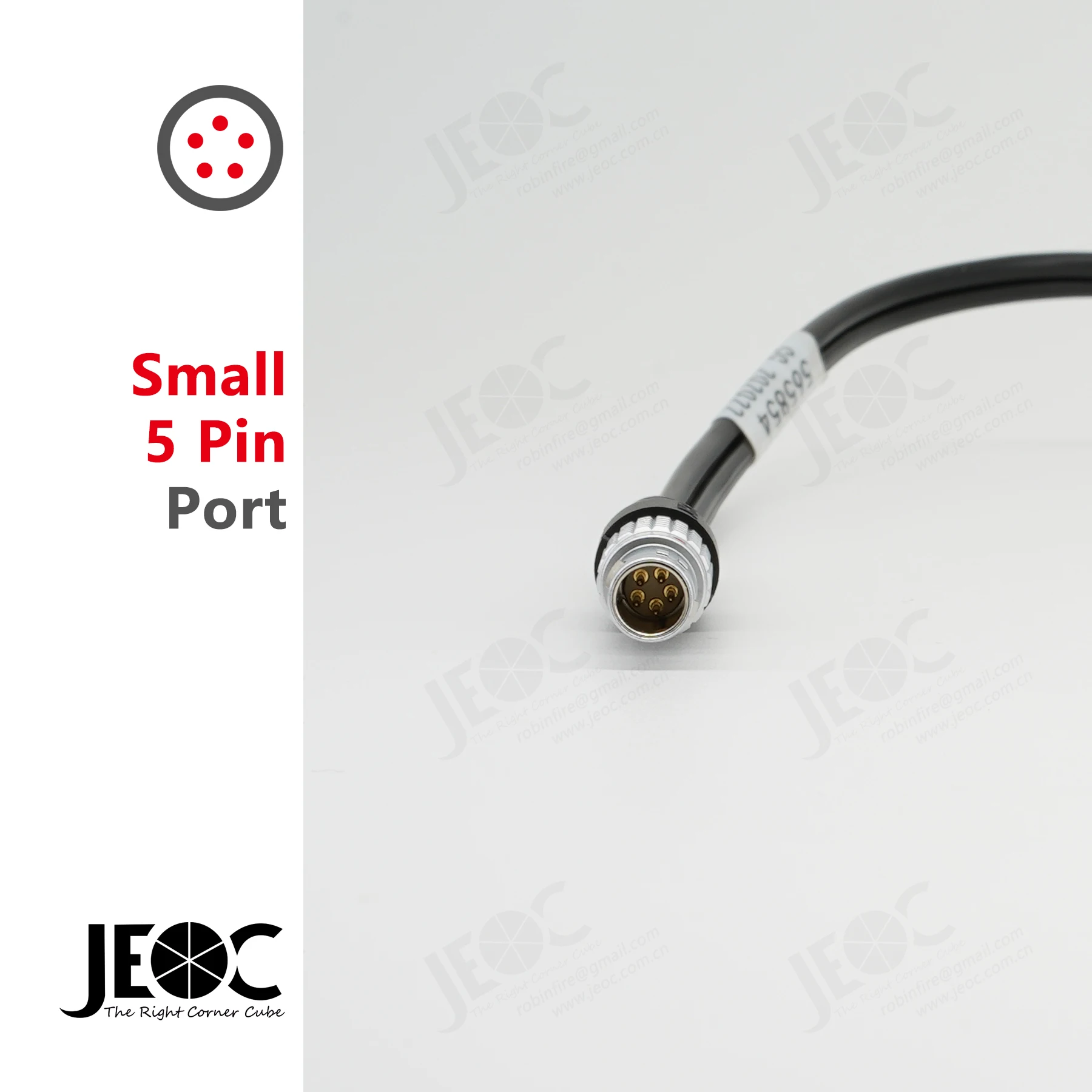 JEOC GEV267 Data Cable for Leica Total-station, win10, 806093, Land Surveying Equipment Accessories