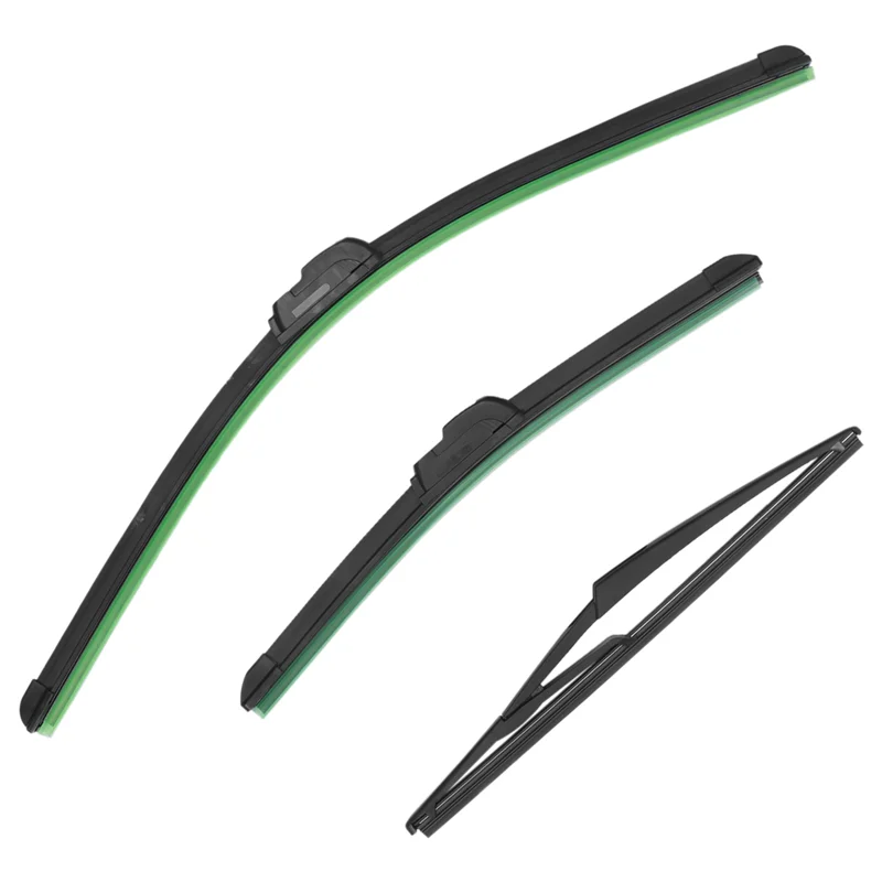 

Wiper Front & Rear Wiper Blades Set for Nissan Juke F15 07.2010 - 2019 Windshield Windscreen Rear Window