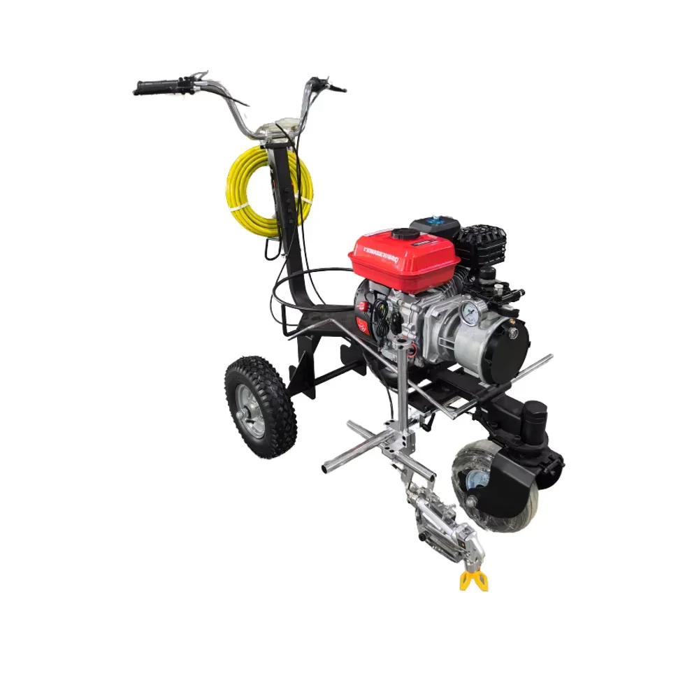High-Pressure Professional Garage Airless Road Marking Machine Powerful Cold Spray for Coating DIY Latex Paint