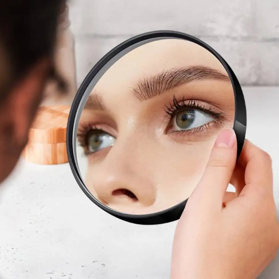 5X10X20X30X مكبرة حب الشباب بثرة ظهرت إزالة الرؤوس السوداء مرآة لمستحضرات التجميل العناية بالبشرة المحمولة
