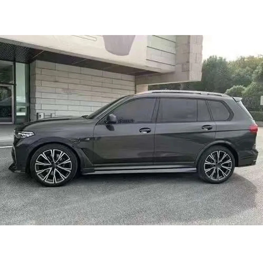 

For BMW X7 G07 Carbon Fiber Side Skirts Side bumper Splitters Side skirt Cupwings Apron Side panel Car Accessories body kit