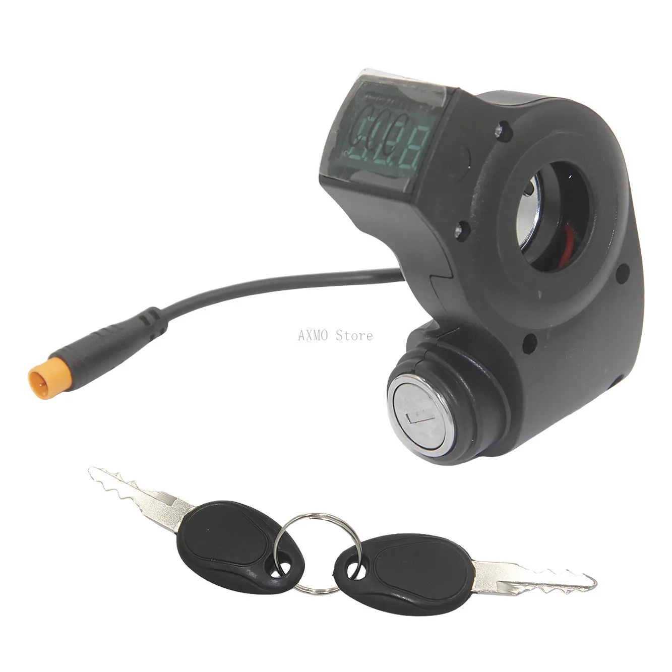 

Для Kukirin G2pro E-Scoote руль замок зажигания ключ большой палец дроссельная заслонка вольтметр цифровой дисплей напряжения переключатель аксессуары