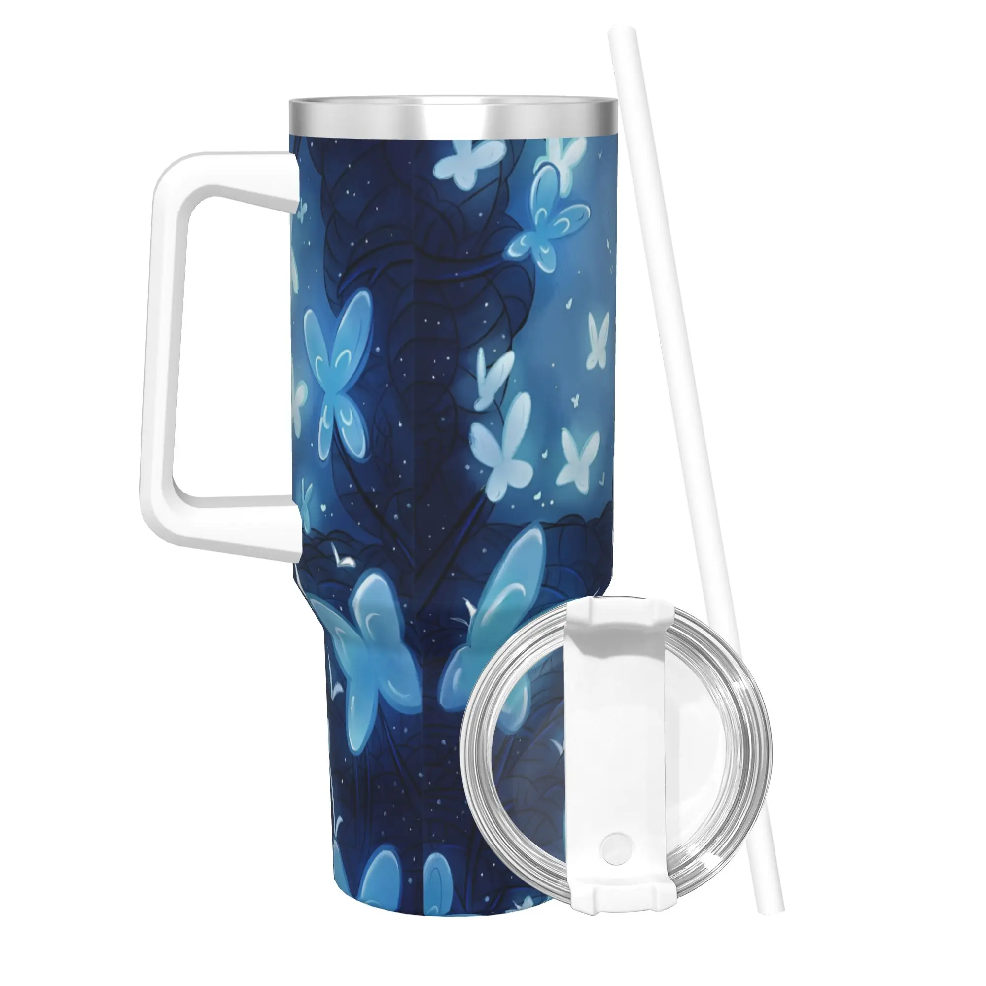 

Stainless Steel Tumbler Hollow Knight Indie Game Thermal Cups Heat Preservation Cold and Hot Car Mugs Driving Water Bottle