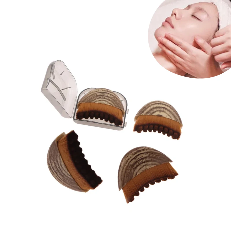 

Face Brush Lymphatic Drainage Massager Lymphatic Contour Face Brush With Box Dry Brushing For Face Chin Sculpting Tool