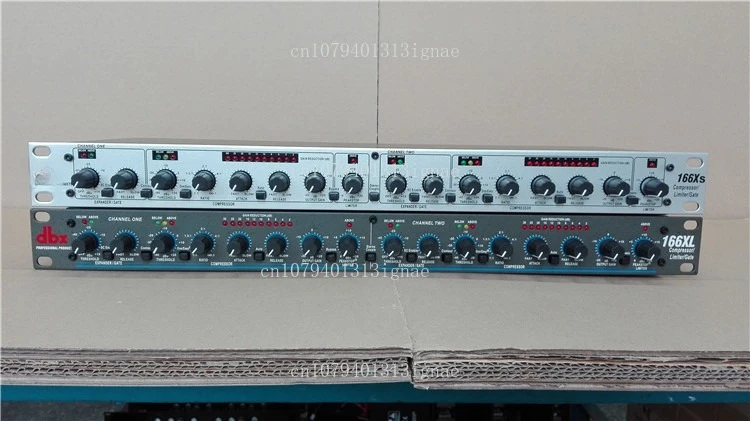 

266XL/166XS/166XL Профессиональный ограничитель давления Двухканальный высокоточный ограничитель сжатия для защиты от звука