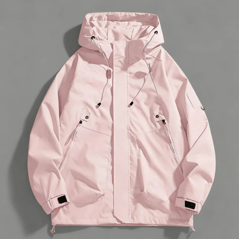 

New Outdoor Mountaineering Jacket for Men and Women, Waterproof Windproof Workwear Jacket, Fashionable Cool and Versatile Jacket