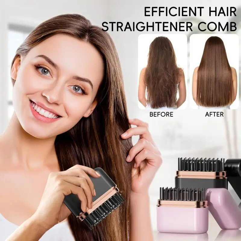 

Super Temperature Controlled Smooth Mini Wireless MultiSpeed Rechargeable Portable Travel Comb