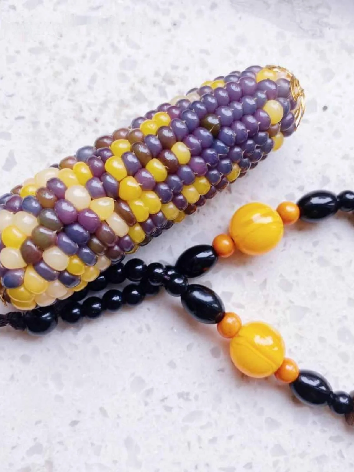 natural-taiwan-buddhist-corn-carving-feng-shui-ornaments-small-red-corn-playthings-lucky-charm-hanging-decorations