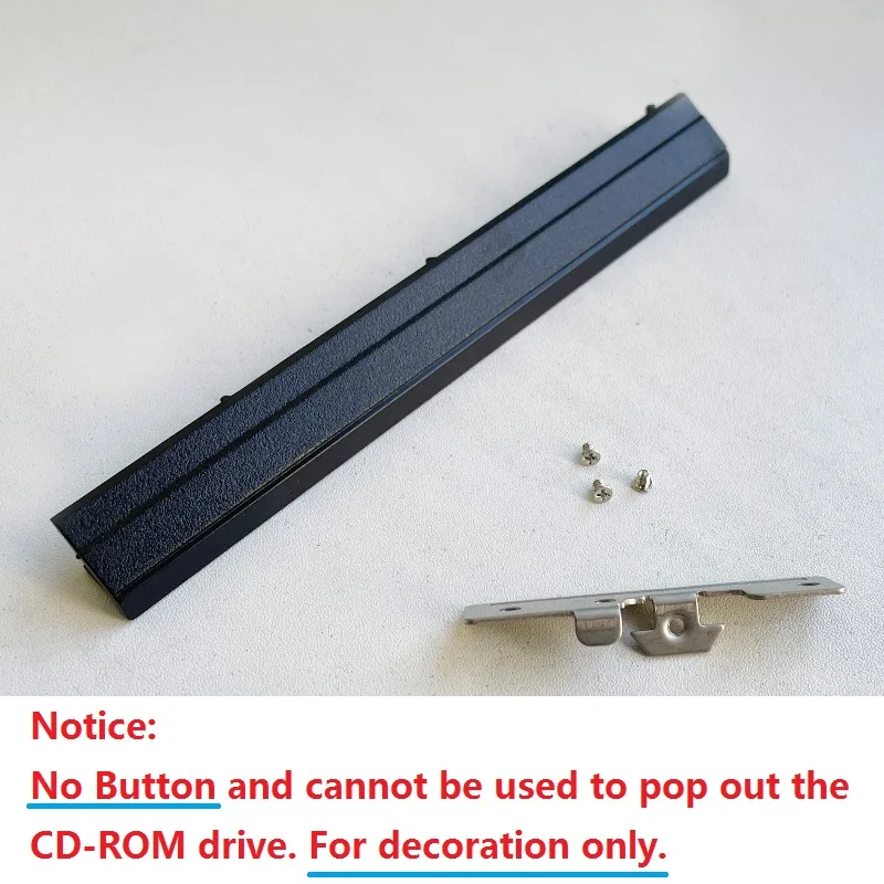Replacement DVD ODD Optical Drive Bezel Panel Faceplate Cover Rear Bracket Hook for HP EliteBook 8560w 8570w 8760w 8770w