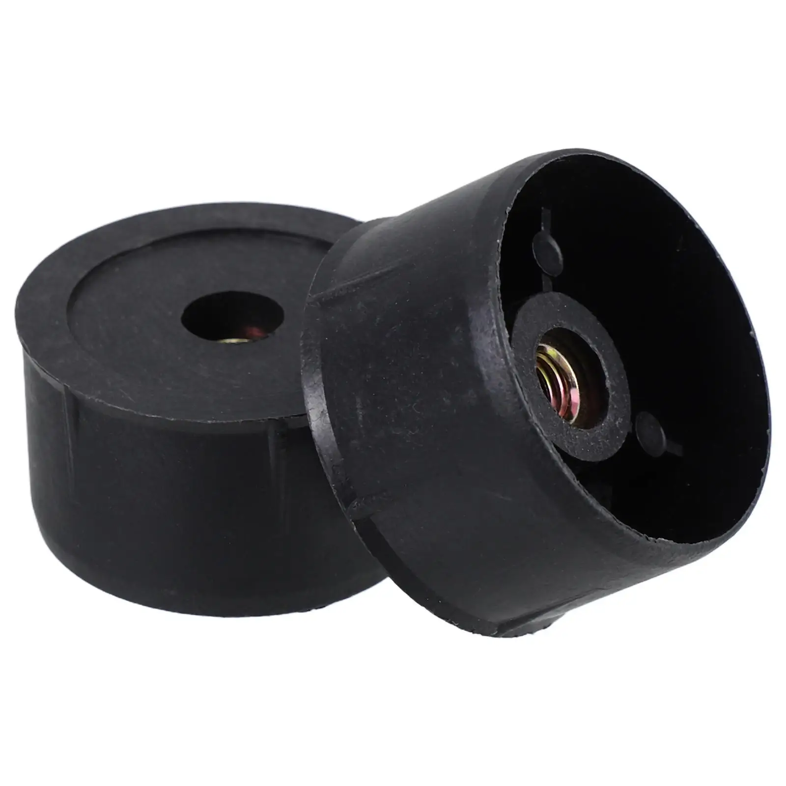 

2 Pcs Cat Crawler Scratcher Replacement Climbing Frame Bridge Black Plastic Hole Plugs Scratching Post Tube