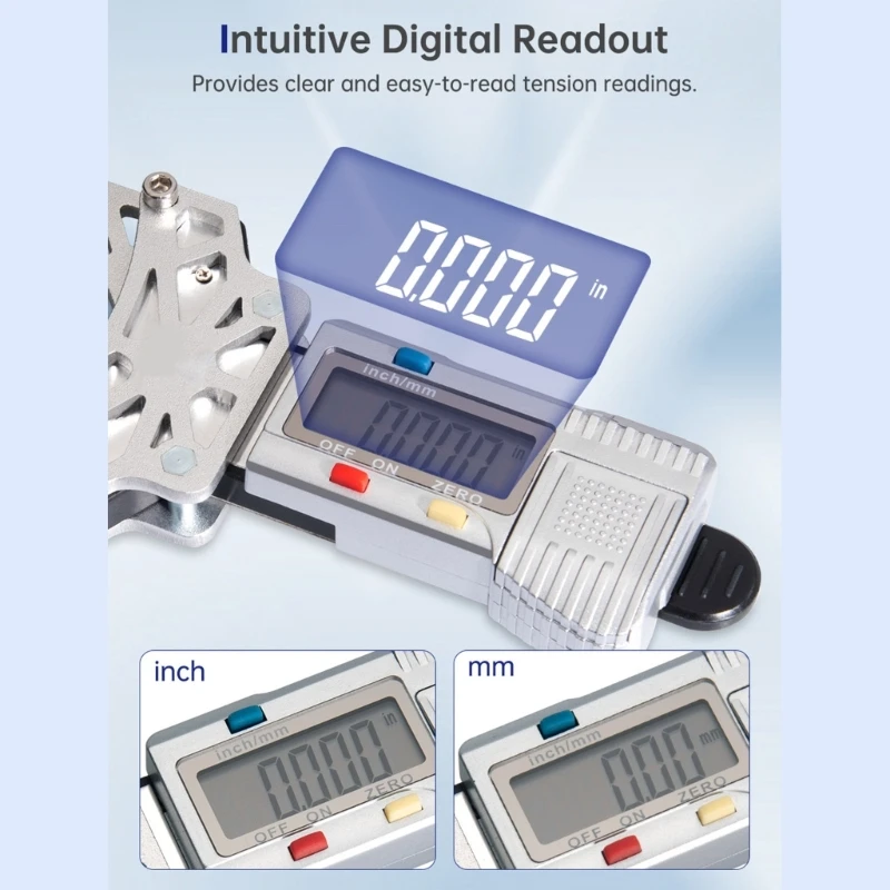 Belt Tension Measurement Instrument with Digital Readings Belt Tensiometer