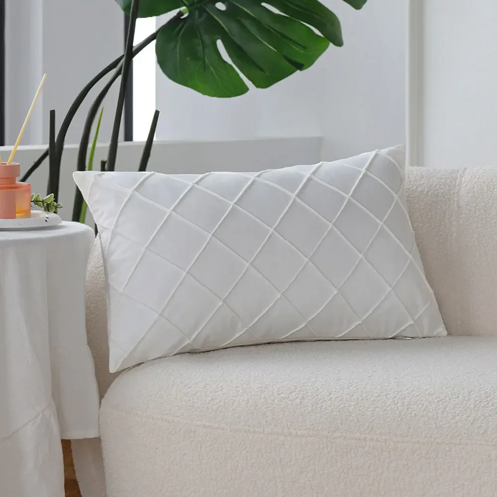 30x50 Velvet Cushion Cover Living Room Sofa Pillowcase Soft Funda Cojin Home Decor Zipper Comfortable Throw Pillow Cover Hogar
