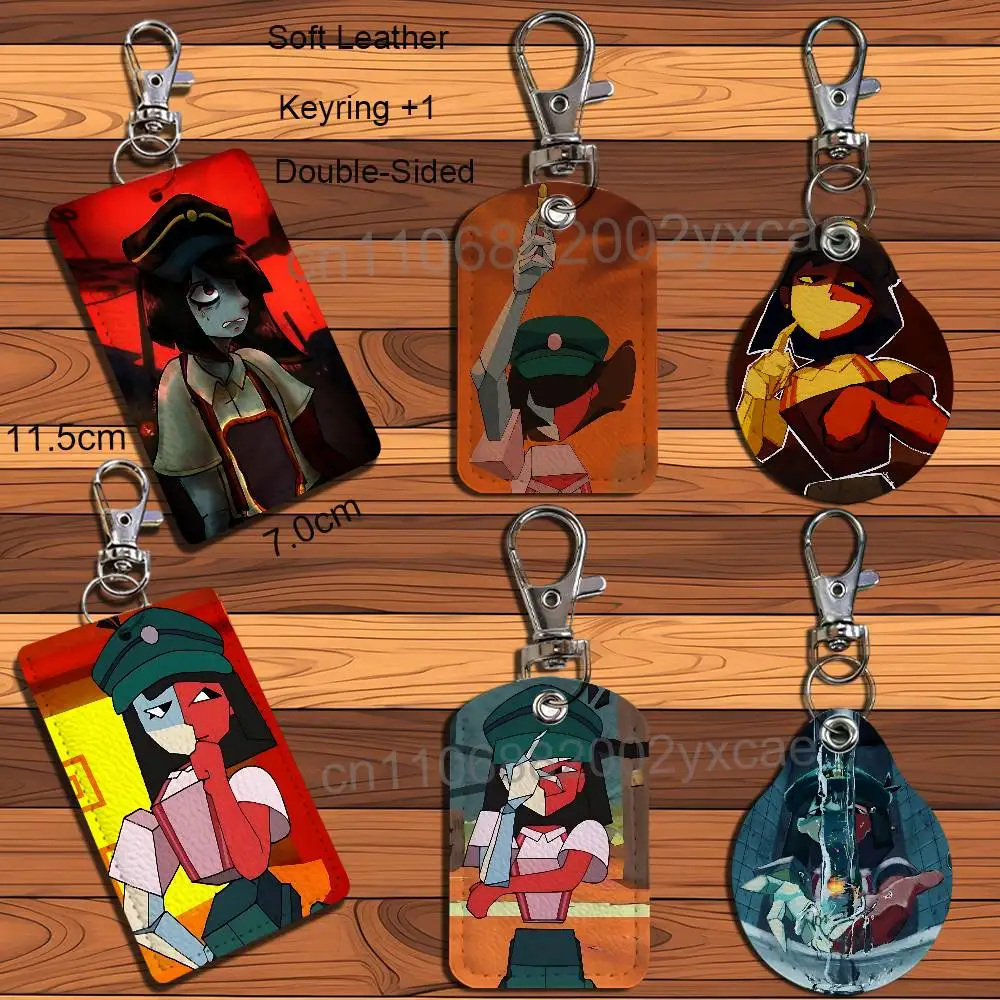 

BBQ game Ena Dating Oblivion Holder For Bank Business Work Card Holder Student Card Case Bus Card Keychain