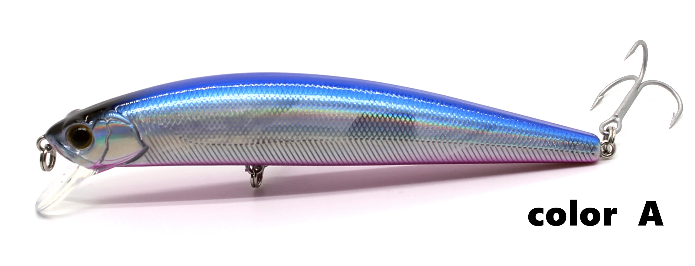 AOCLU-Harter Köder-Kurbel, sinkende Minnow, frisches Salzwasser, Inshore-Boot, konventionelles Strand fischen, 4 # VMC-Haken, 110mm, 23g – Detail 6