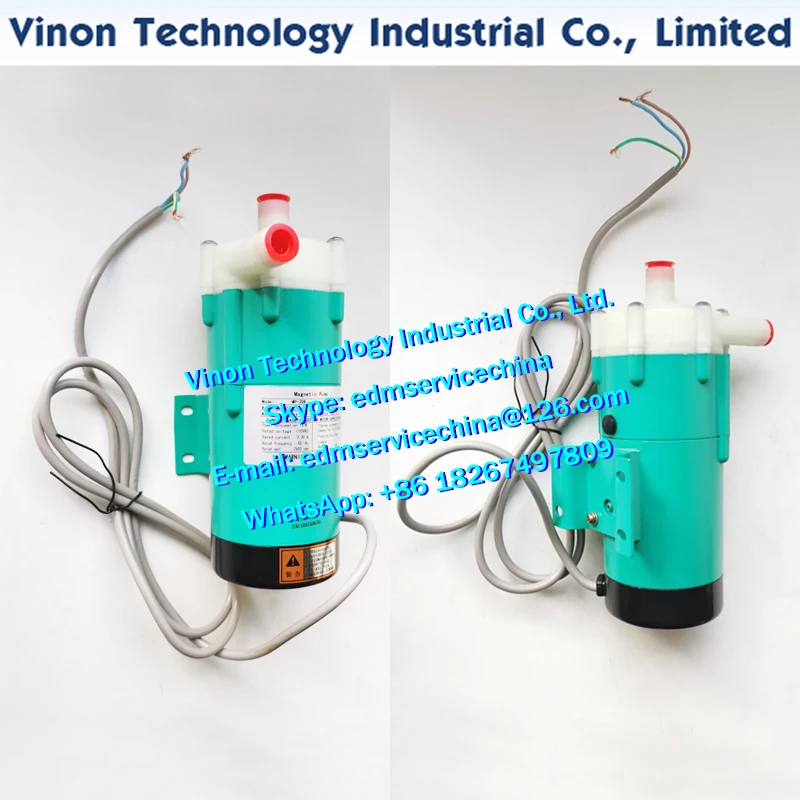 Wire Cut Resin Pump Magnetic Pump 110VAC 0.30A 50Hz 2600rpm SINGLE PHASE INDUCTION MOTOR CAPACITOR-RUN for Sodic AQ325L AQ360L
