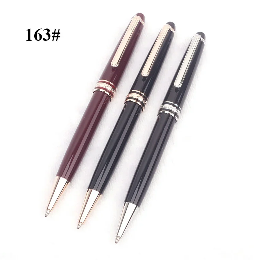 Luxury MB Monte 163 / 145 / 149 MSK Ballpoint Pen High Quality Rollerball Fountain Pens Writing Stationery with Serial Number