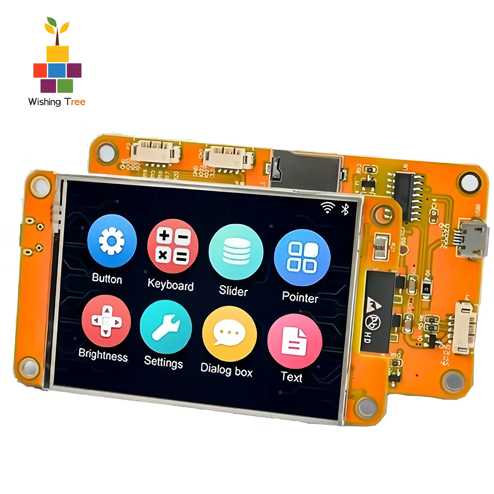 2.8-inch ESP32 Touch Screen Display Module with ILI9341 Driver 320x240 Resistive Touch for DIY Electronics