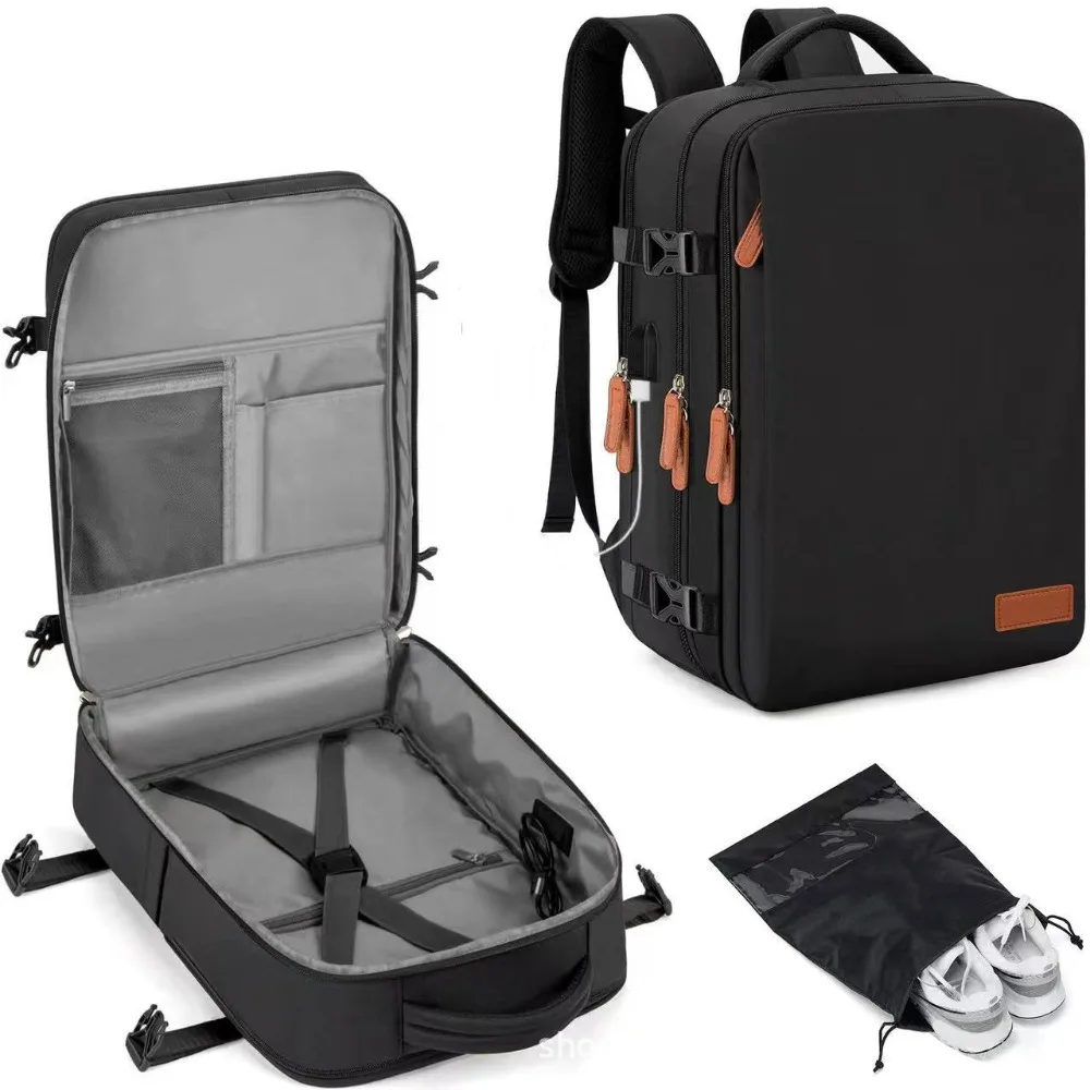 

High Quality Oxford Versatile Backpack 17 inches Waterproof School Student Backpack Large Capacity Travel Bag Unisex