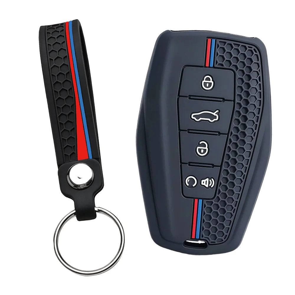 For Geely Coolray Emgrand GT GS S Monjaro Atlas Pro Azkarra Okavango Tugella Soft Key Fob Protector Durable Fob Case