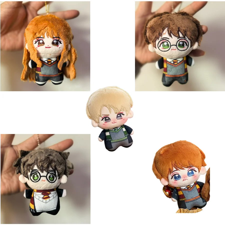 Muñeco de Peluche de Harry Potter de 10 cm, Llavero, Colgante para Mochila Escolar, Juguete de Regalo