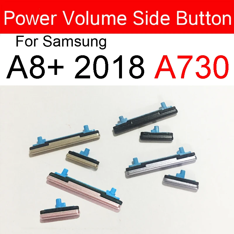 1set(2pcs)Power Volume Side Button For Samsung Galaxy A8 2018 A530 On Off Power Volume Side Key For Samsung A8Plus A8+ 2018 A730 image 5