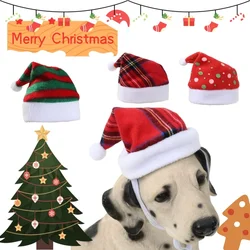 Pet Cat Dog Christmas Hat Cap Puppy Dog Accessories for Small Dogs Costume Dog Caps for Cats Costumes Pet Supplies 강아지 크리스마스