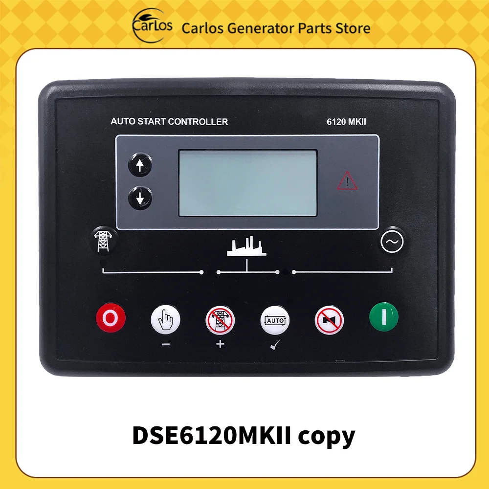 Deep Sea dse6120 MKIII AMF Auto Stop Generator Controller Panel Control Module Diesel Genset  Parts Genset Accessor DSE 6120