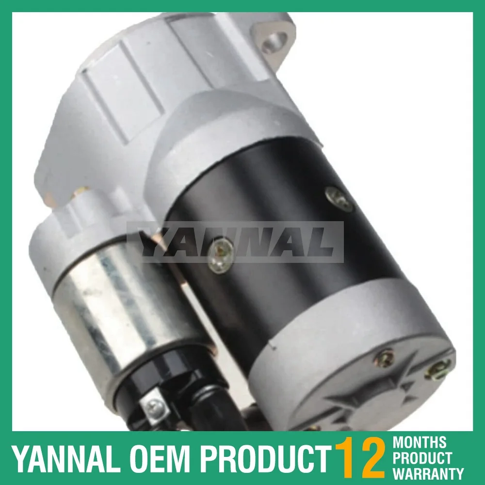 

Новый стартер 129900-77010 для Yanmar 4TNV98 4TNV98T S13204 S13-204 12V 2.8KW