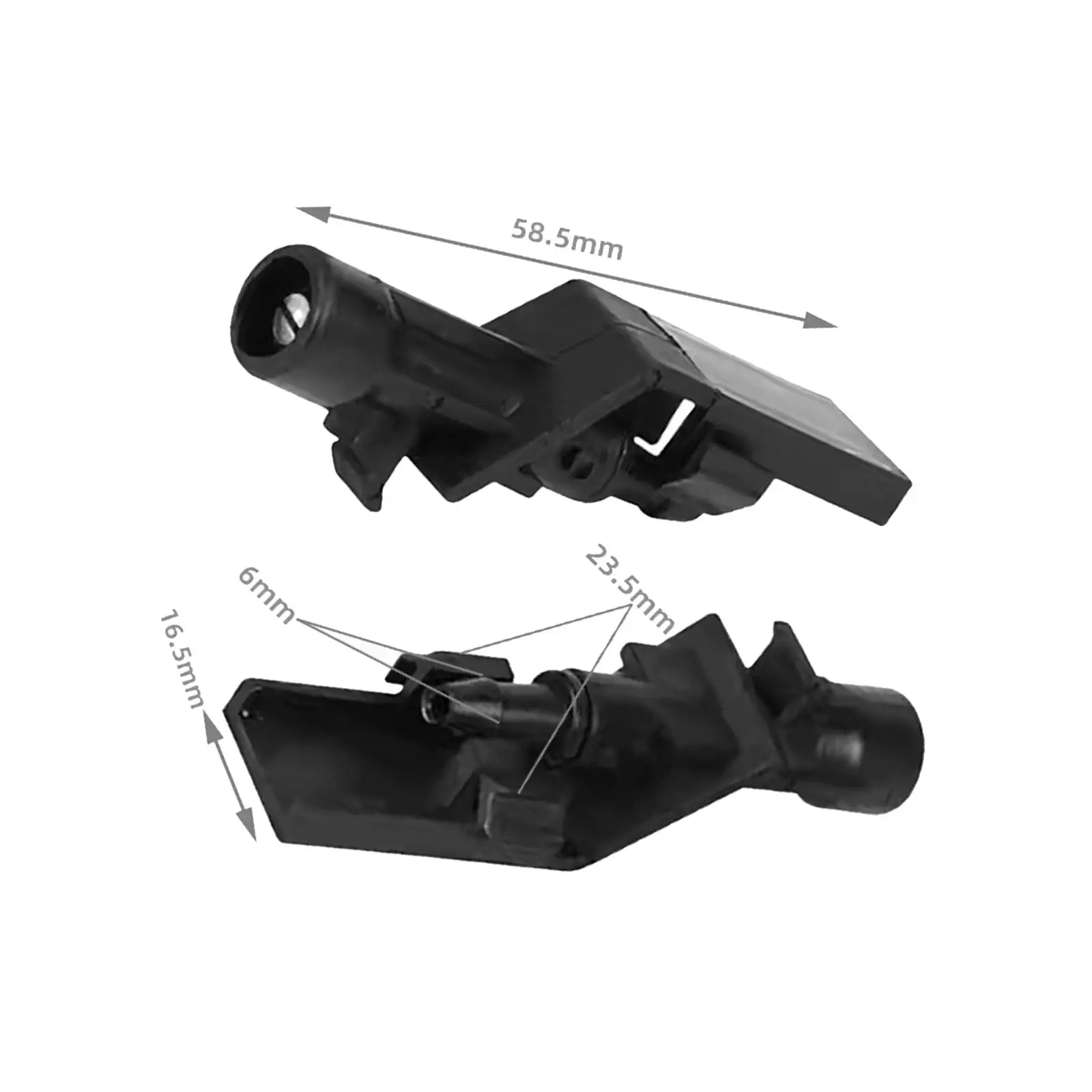 Front Windshield Washer Spray Nozzle 76810-tp6-a01 Durable Directly Replace for Honda Crosstour 2012-2015 Accord 2012-2017