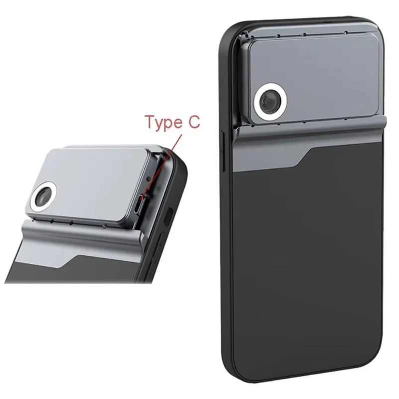 Y43A-Phone Case For Iphone 16 Pro 400X Microscope For Iphone 16 Pro Protective Cover For Iphone 16 Pro